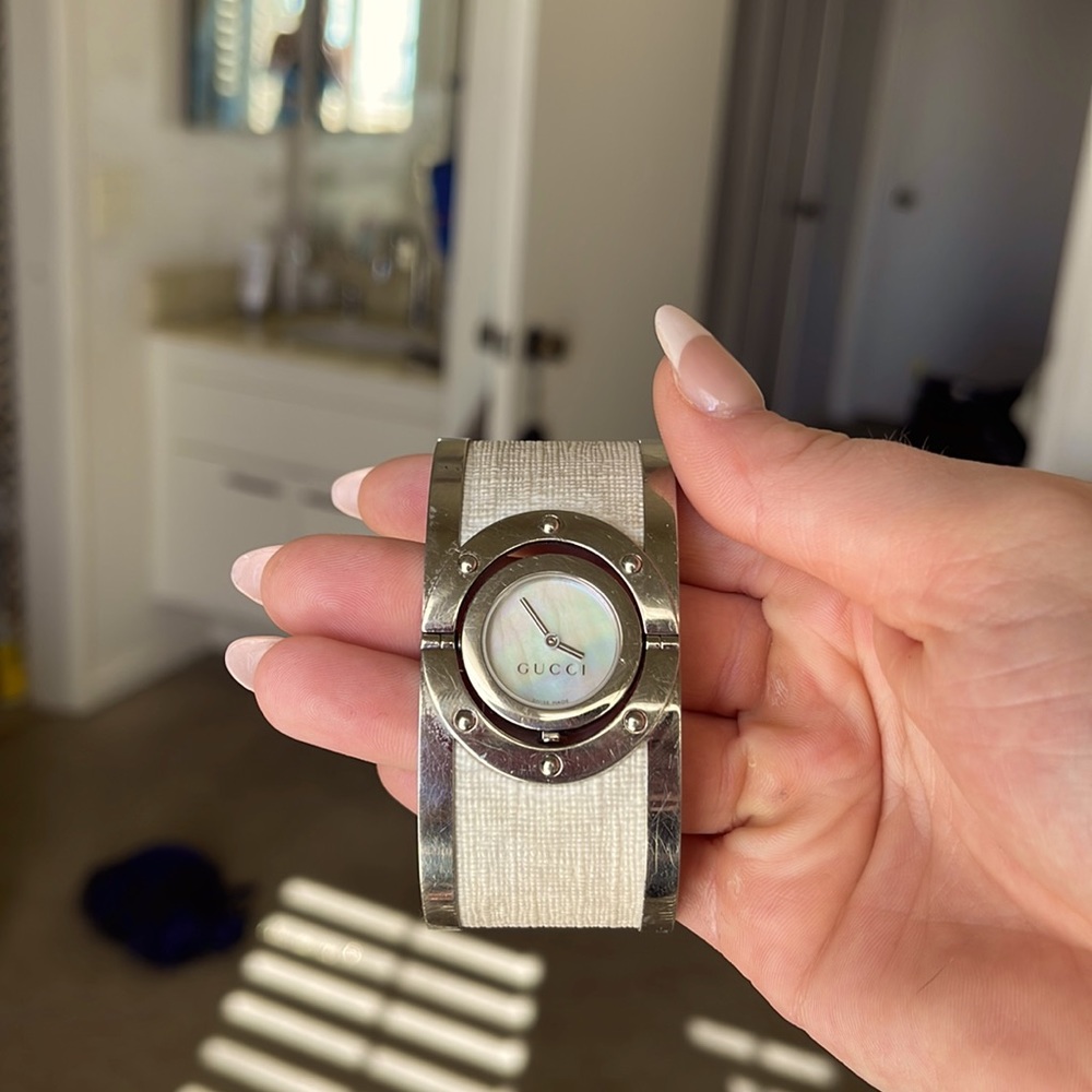 Gucci cuff watch